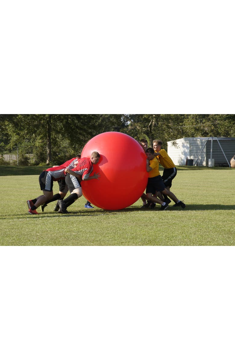 Gymnic Megaball 150, Alternate, color, Red