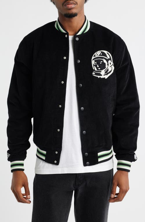 Billionaire Boys Club Space Station Corduroy Bomber Jacket In Black
