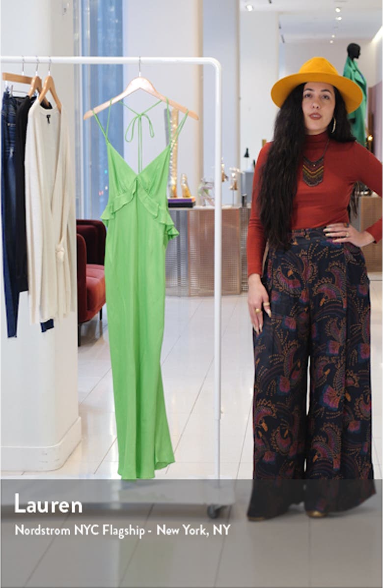 Ruffle Midi Dress, sales video thumbnail