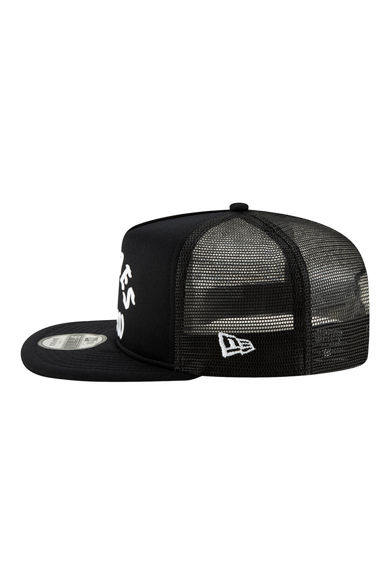 Planes Crew 9FIFTY Trucker Hat, Alternate, color, BLACK