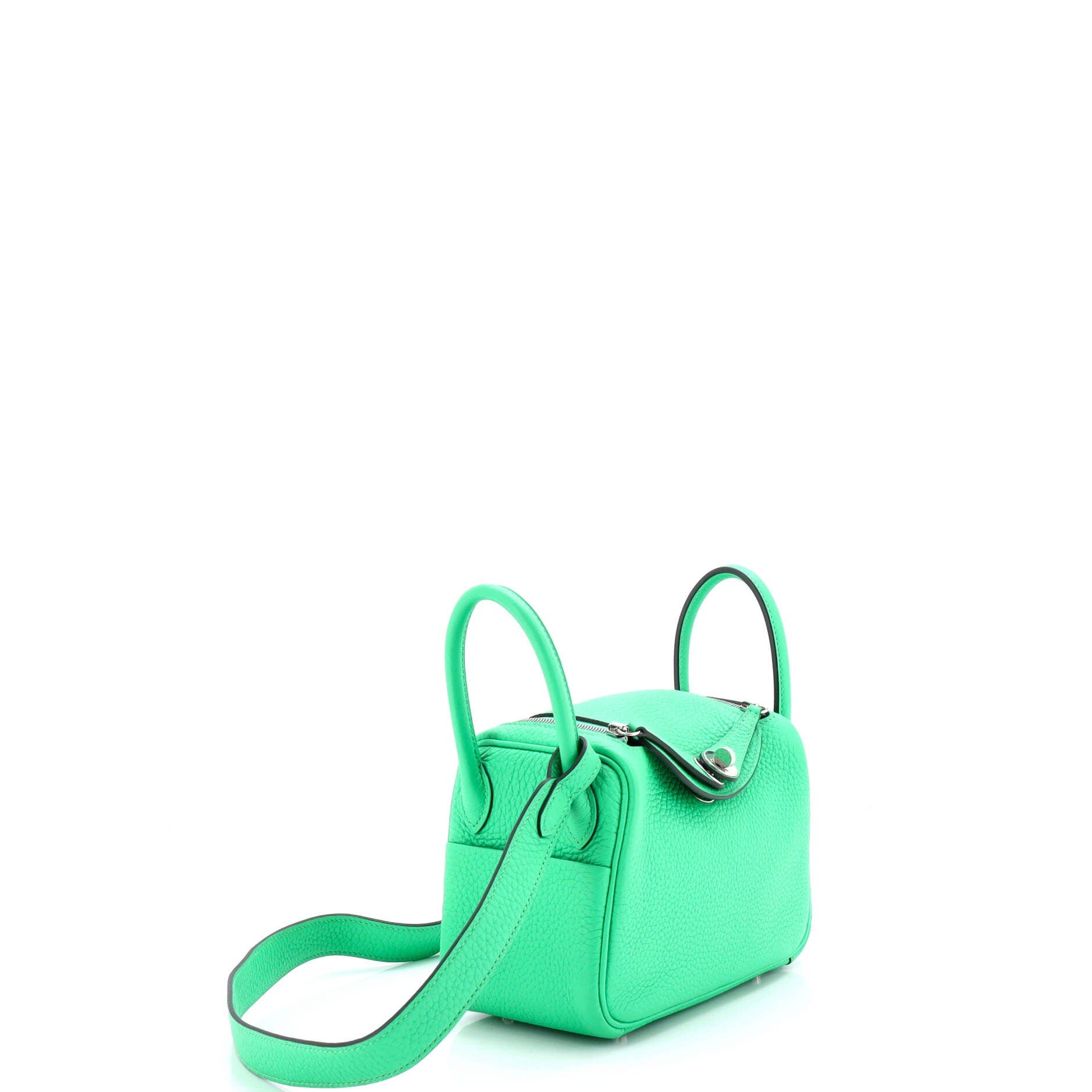 Pre-Owned Hermes Lindy Bag Clemence Mini, Alternate, color, 