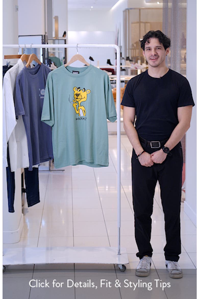 Yellow Panther Graphic T-Shirt video