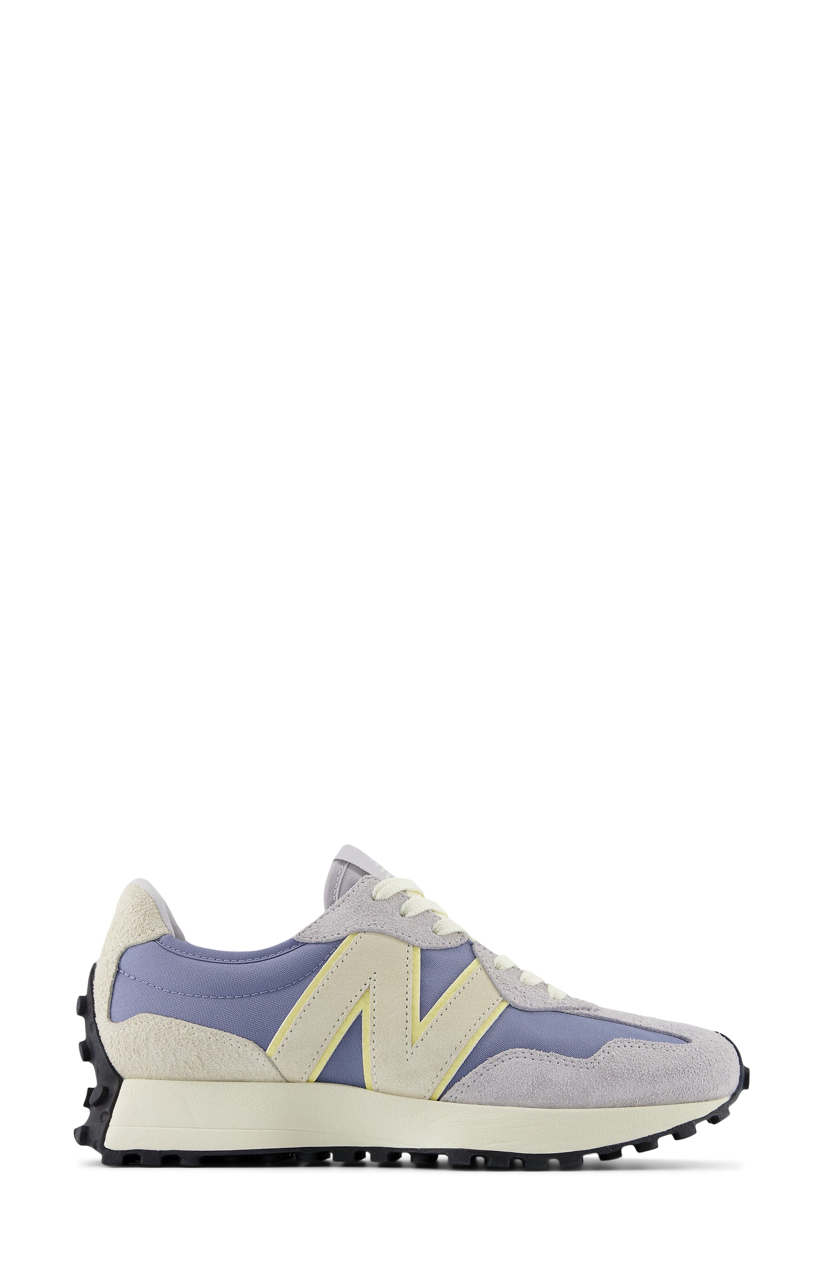 New Balance 327 Sneaker, Alternate, color, Pearl Grey/ Dusk Shower