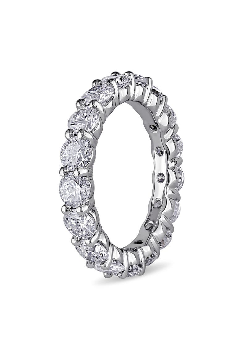 5 CTW Diamond Eternity Ring 18k, Alternate, color, 18K White Gold