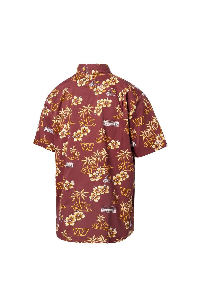 Reyn Spooner Men's Reyn Spooner Burgundy Washington Commanders Kekai Button-Up Shirt, Alternate, color, 
