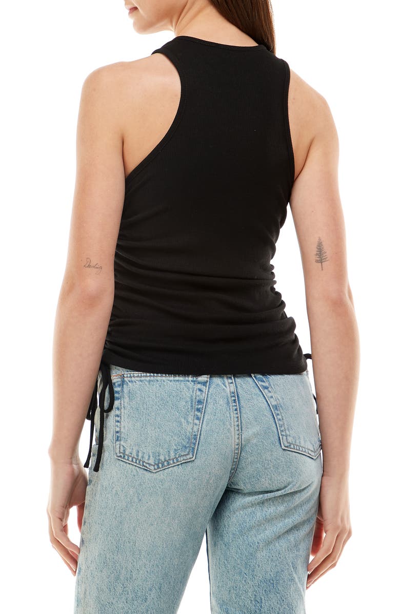 WAYF Jayce Ruched Racer Tank, Alternate, color,