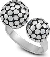 SAMUEL B. Sterling Silver Armadillo Bypass Ring