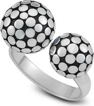 SAMUEL B. Sterling Silver Armadillo Bypass Ring