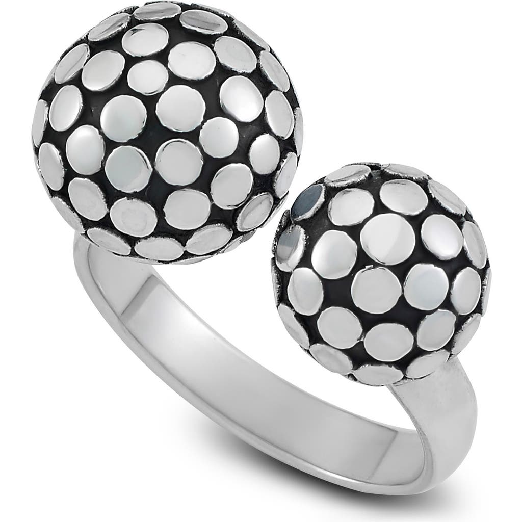 Samuel B. Sterling Silver Armadillo Bypass Ring In Silver