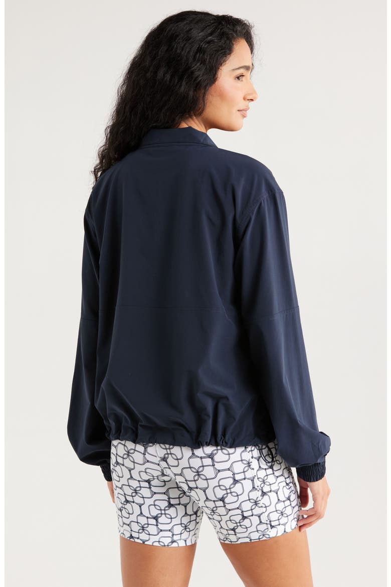 Club Half Zip Pullover, Alternate, color, NAVY SAPPHIRE