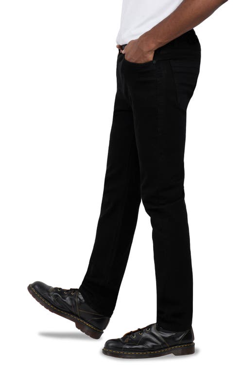 Spring + Mercer Super Soft Slim Fit Jeans In Black
