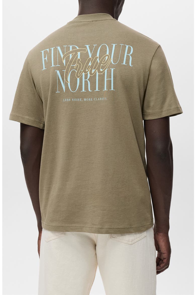 Cotton Graphic T-Shirt, Alternate, color, DARK GREEN
