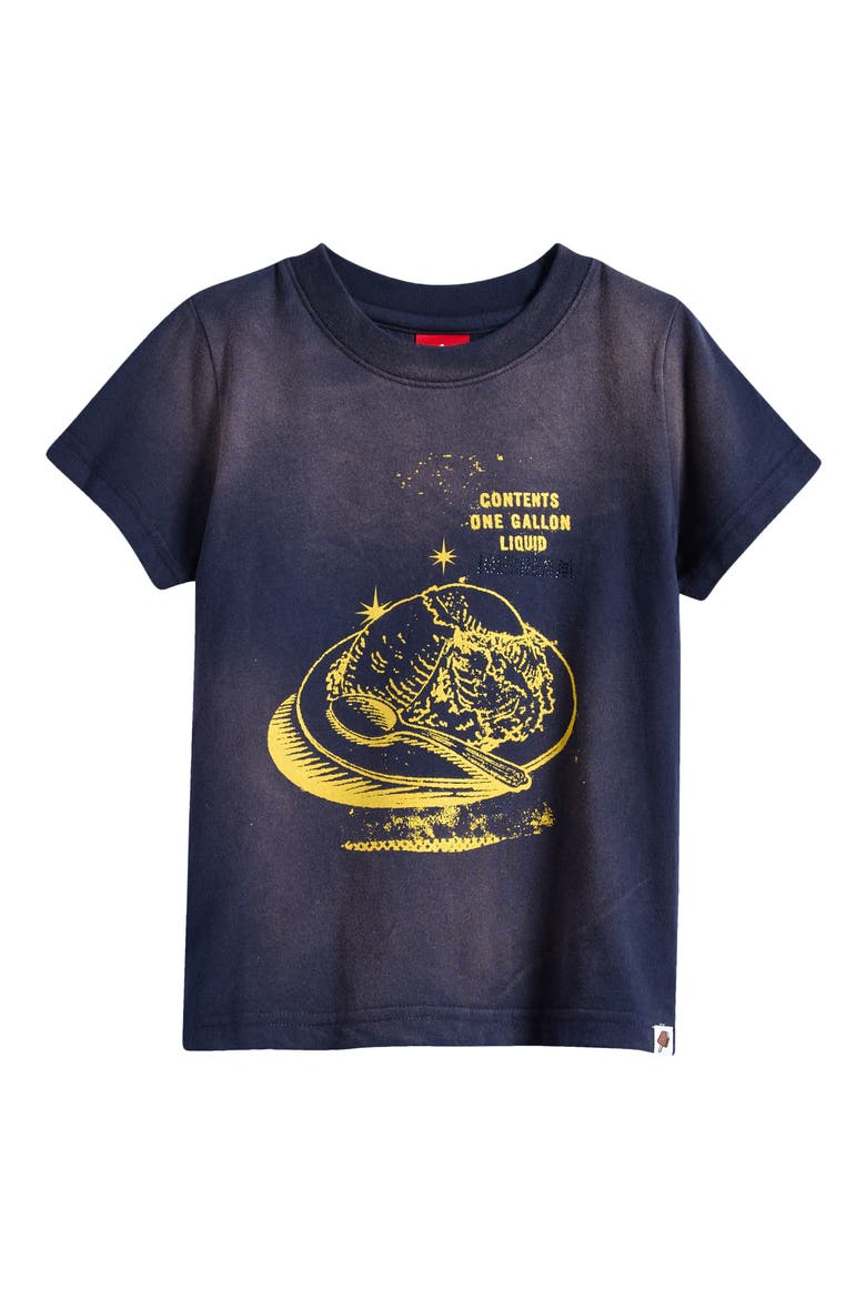 Kids' Weathered Graphic T-Shirt, Main, color, NAVY BLAZE