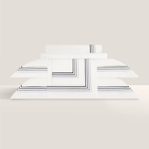 Togas Linari Duvet Cover In White