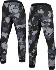 THE WILD COLLECTIVE Unisex The Wild Collective Black San Francisco 49ers Camo Jogger Pants