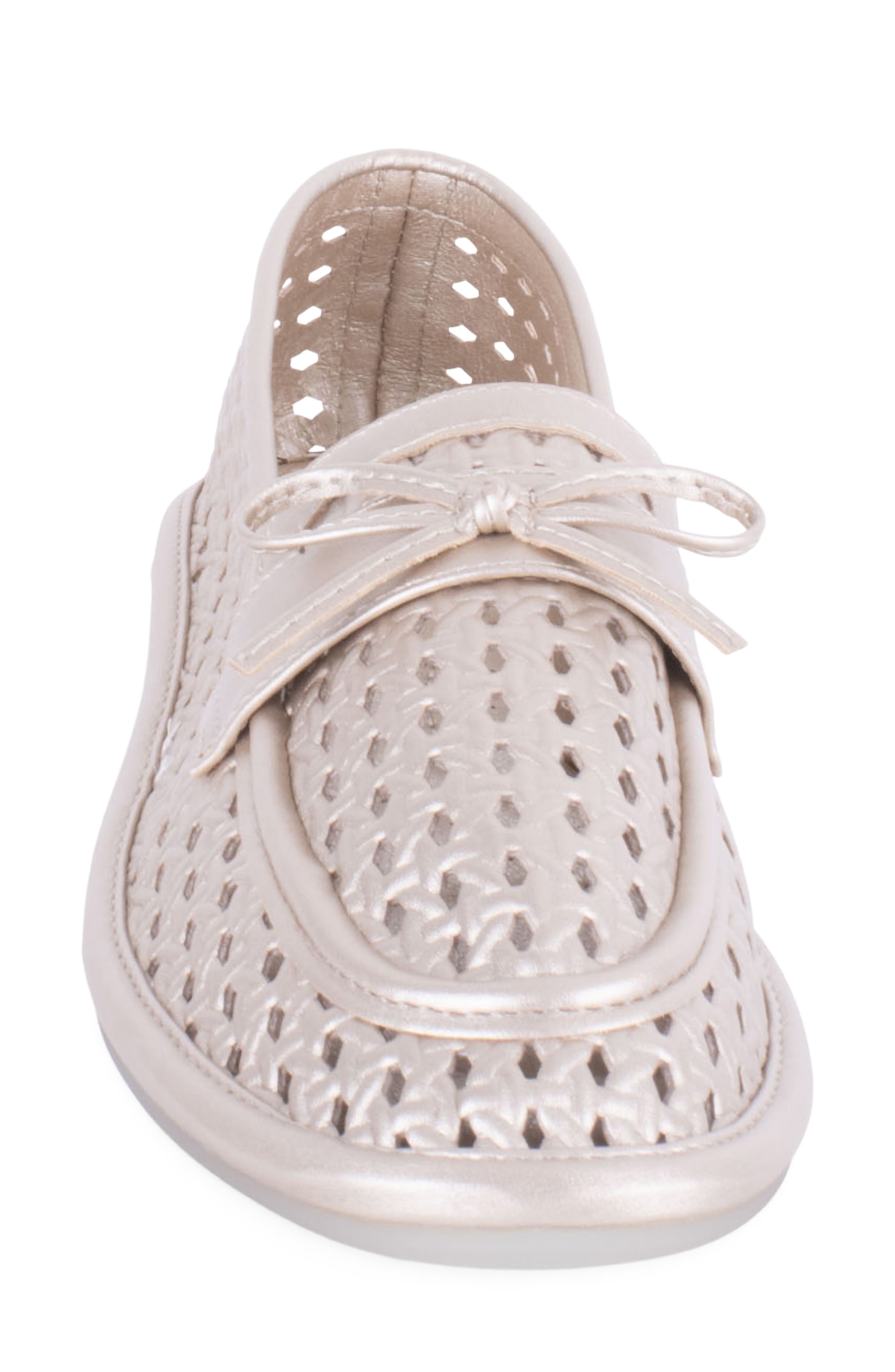 Maple Cutout Loafer, Alternate, color, GOLD