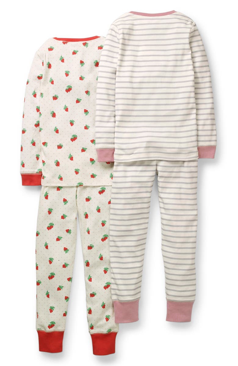 Mini Boden 2-Pack Fitted Two-Piece Pajamas, Alternate, color,