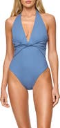 LSPACE Coast to Coast Halter One-Piece Swimsuit