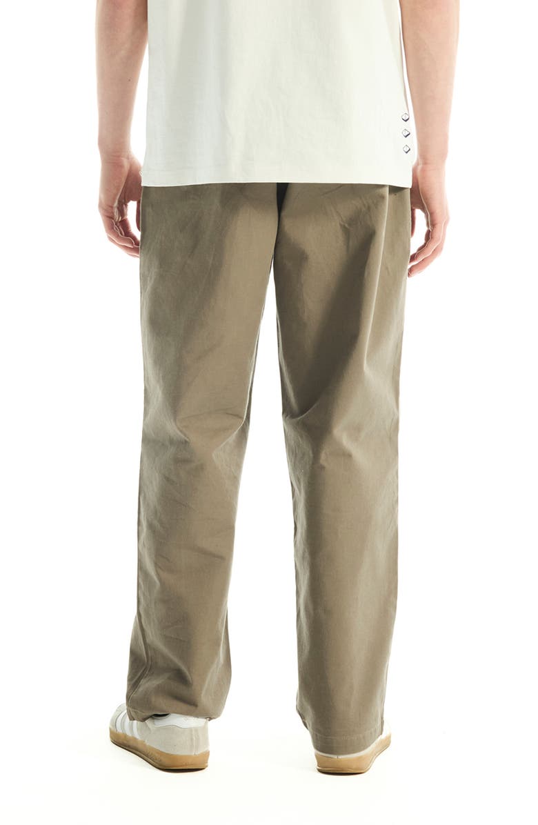 VOUSETI Relax Fit Tailored Pants, Alternate, color, Coffee