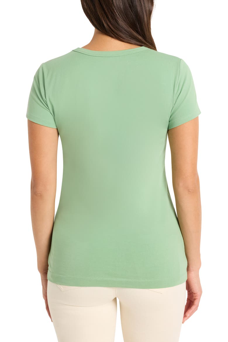 Perfect Knit Crewneck T-Shirt, Alternate, color, HAPPY APPLE