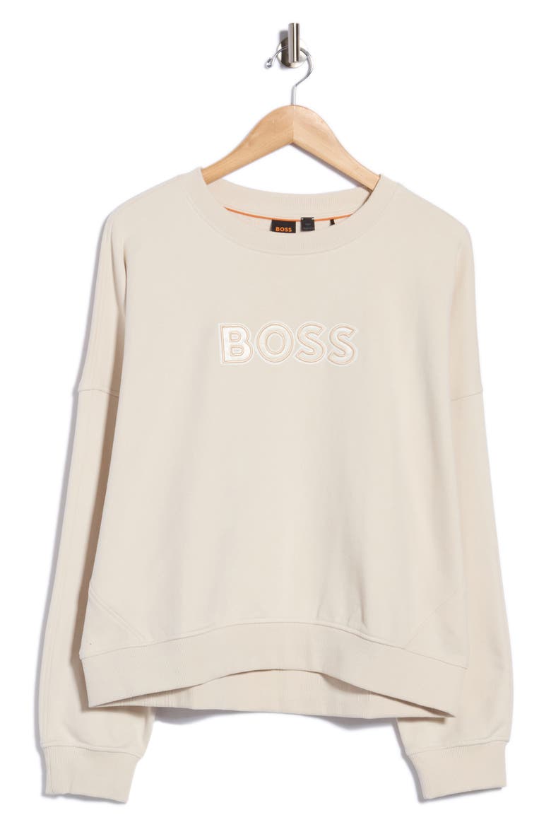 Ever Logo Graphic Sweatshirt, Main, color, OPEN WHITE
