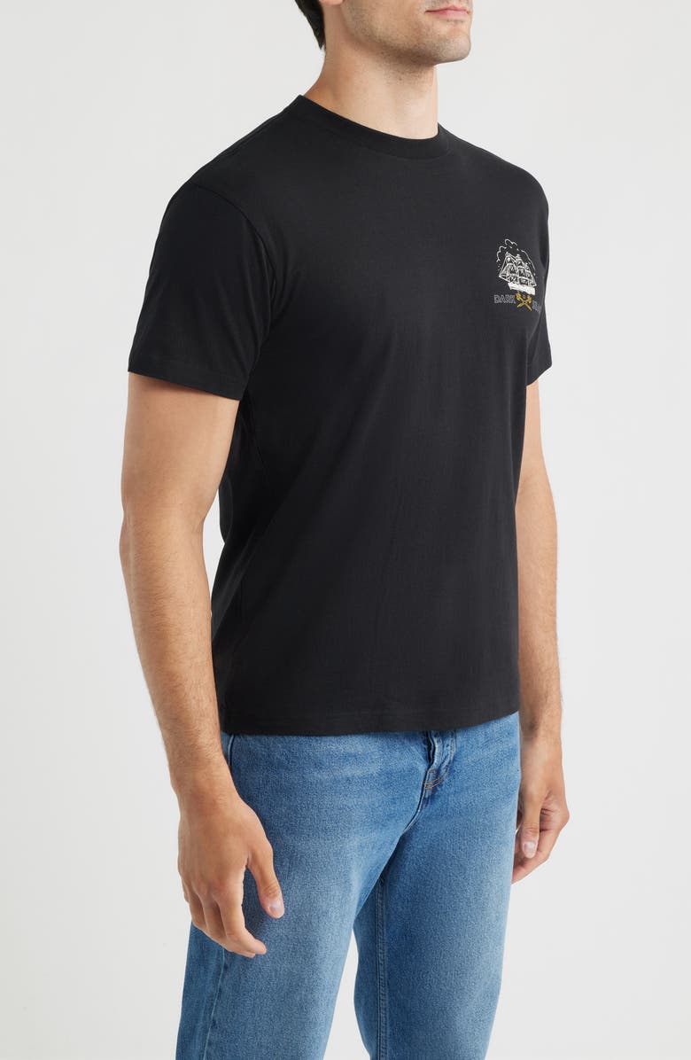 DARK SEAS Armada Graphic T-Shirt, Alternate, color, Heather Black