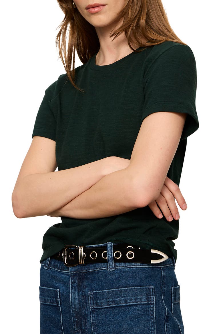 Icon T-Shirt, Alternate, color, FOREST GREEN