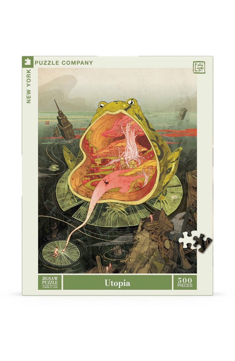 NEW YORK PUZZLE COMPANY Utopia 500 Piece Puzzle, Main, color, NO COLOR