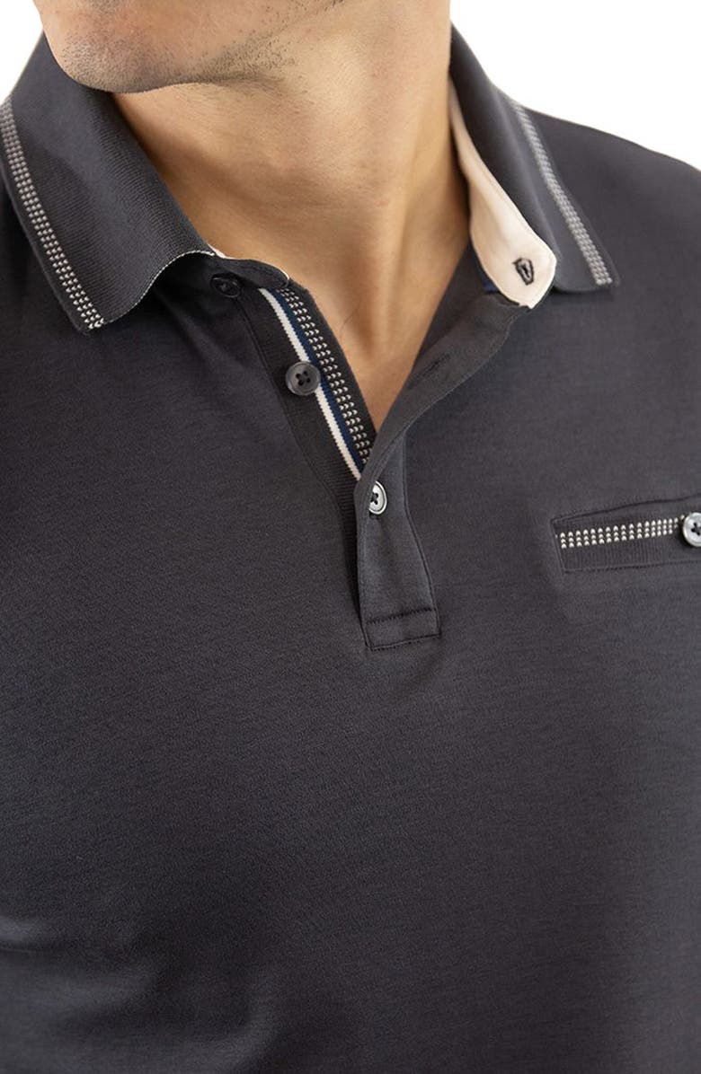 JACHS Carlyle Luxe Interlock Polo, Alternate, color,