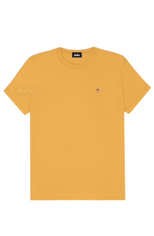 Dalix Womens Lil Peach Jersey Tee In Yellow