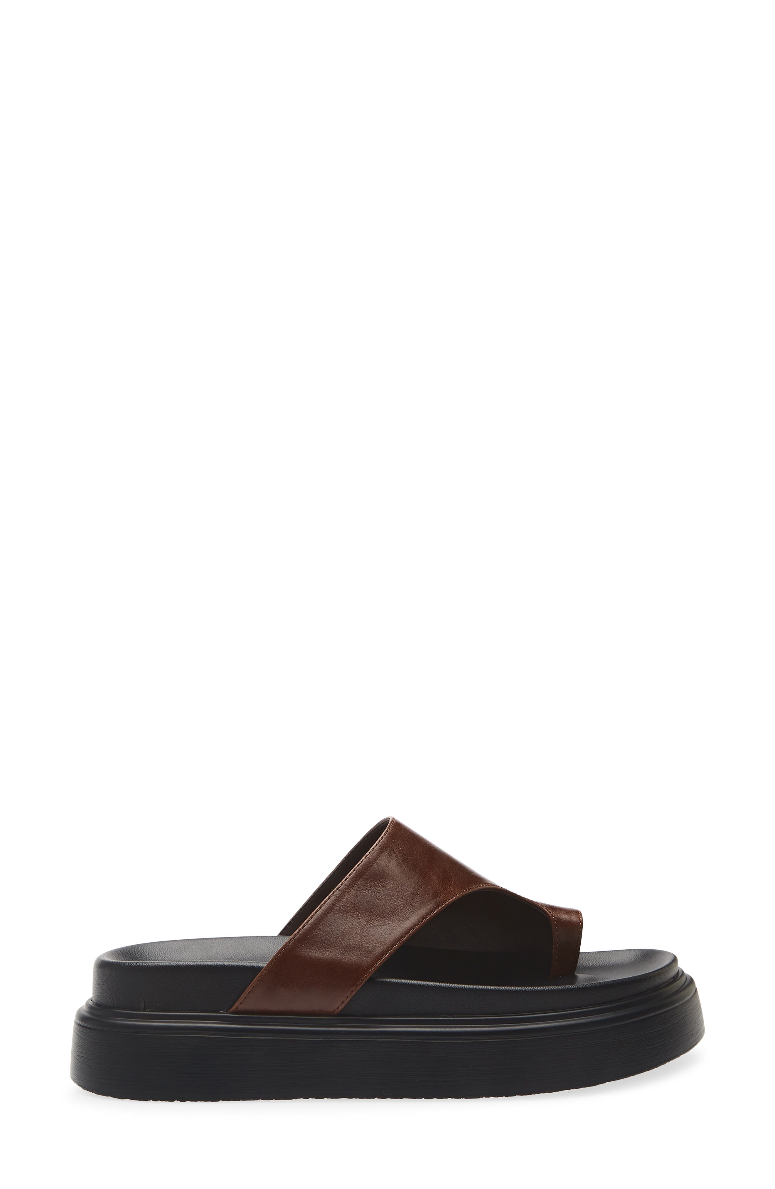 Jazzy Toe Loop Sandal, Alternate, color, CHOCOLATE VINTAGE