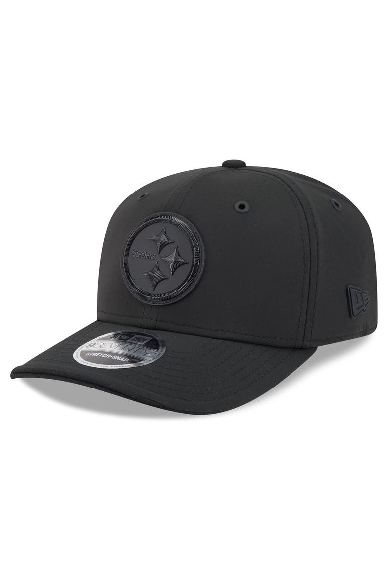 Men's New Era Black Pittsburgh Steelers 2026 Sideline 9SEVENTY Adjustable Hat, Main, color, Black