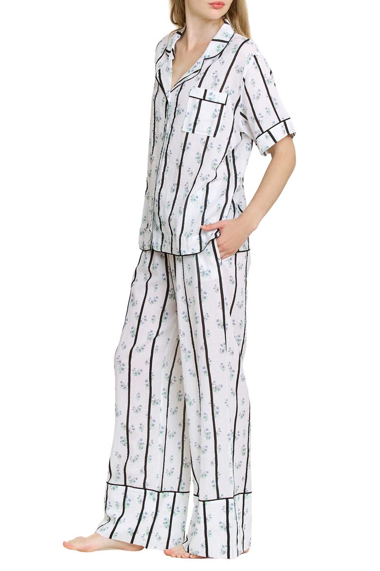 Good Life Pajamas, Alternate, color, DITSY STRIPE