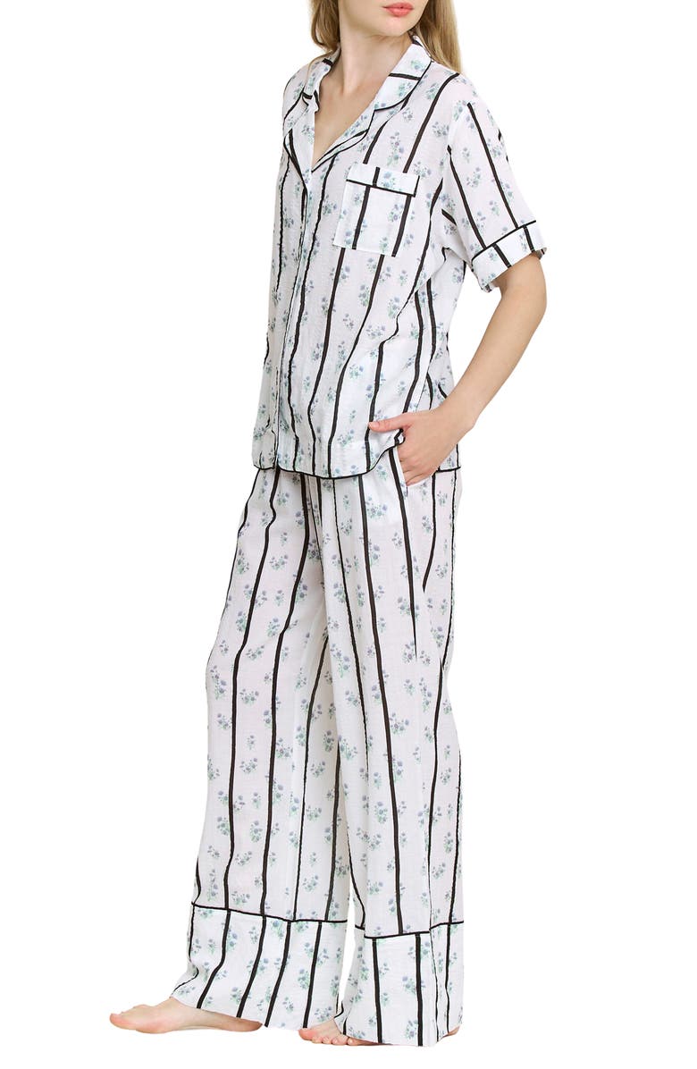 Honeydew Good Life Pajamas, Alternate, color, Ditsy Stripe