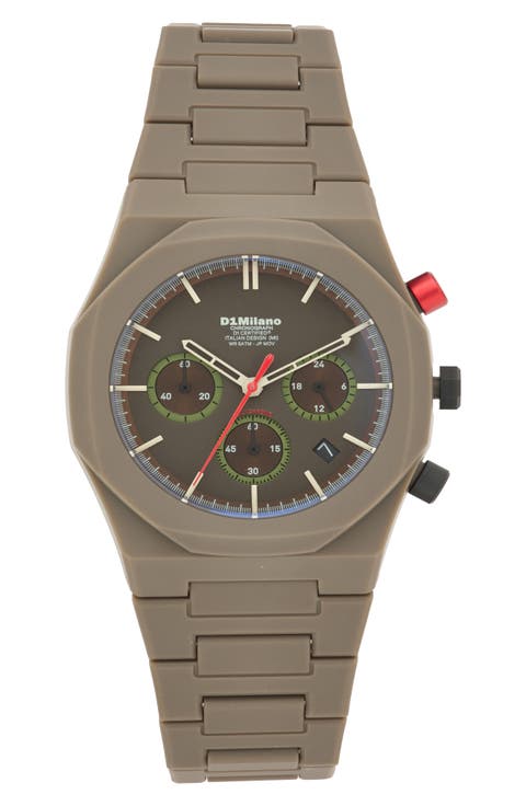 Brown Phantom Polychrono Watch, 40.5mm