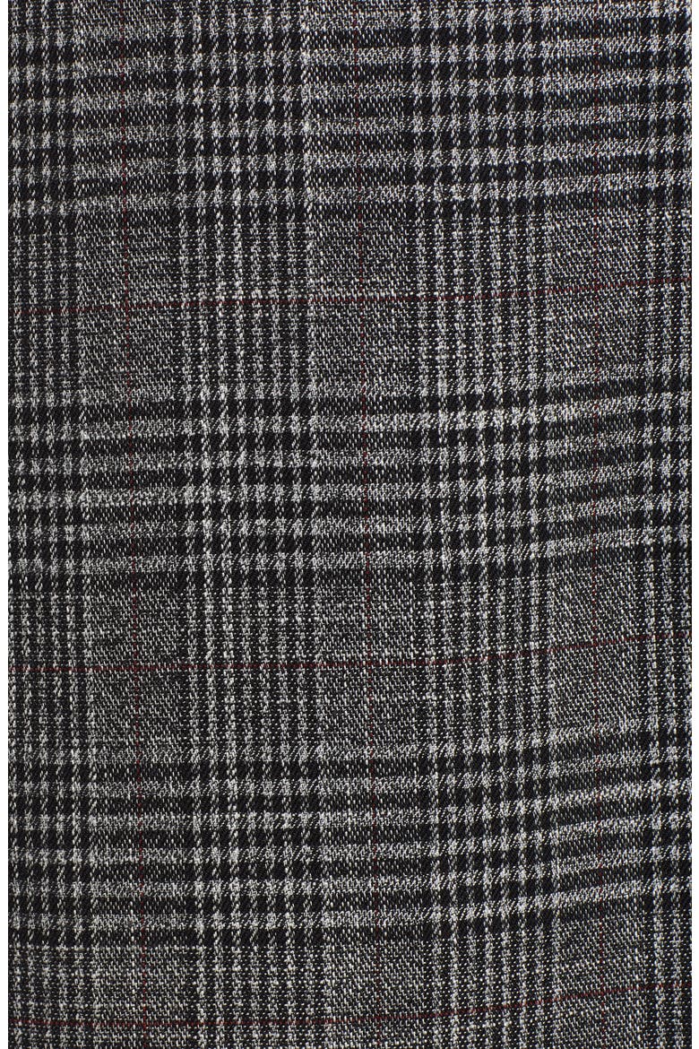 Plaid Topper Coat (Nordstrom Exclusive), Alternate, color, BLACK PLAID