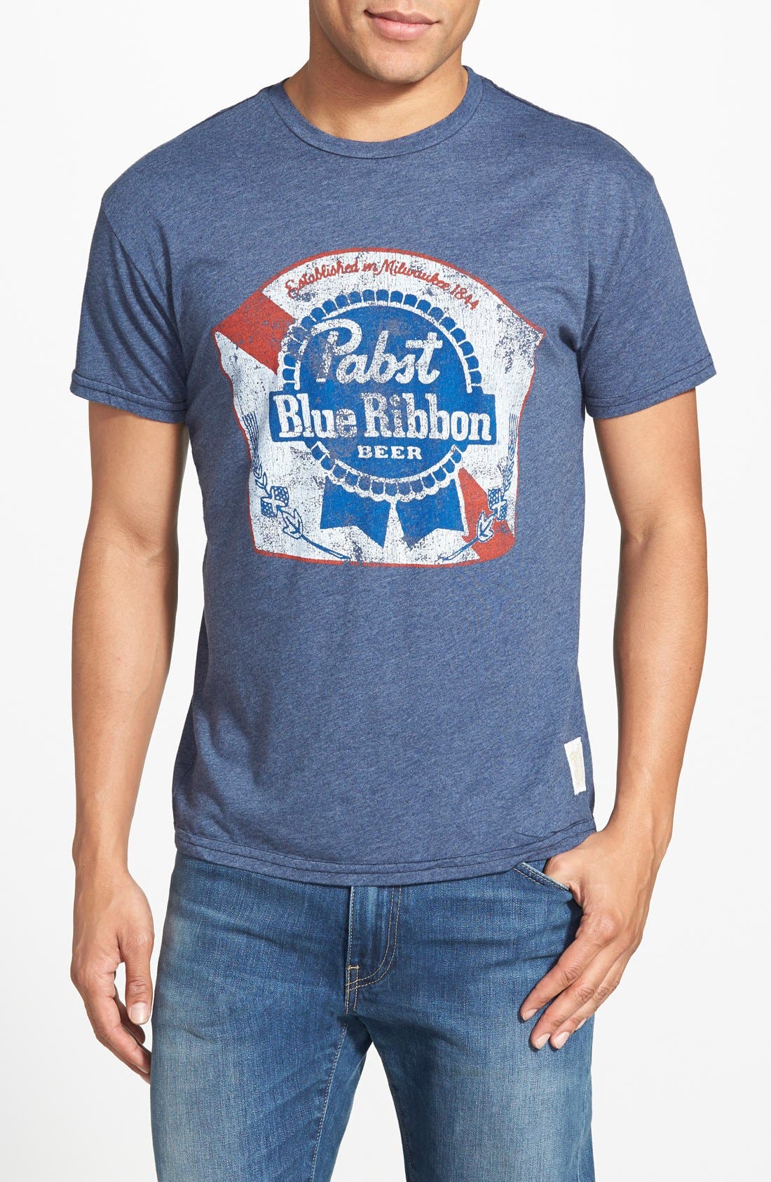 Retro Brand 'Pabst Blue Ribbon' Graphic T-Shirt (Men) | Nordstrom
