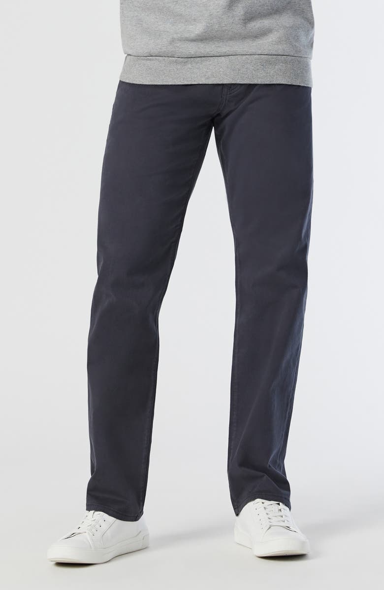 Mavi Jeans Matt Relaxed Fit Twill Pants, Main, color, Anthracite Casual