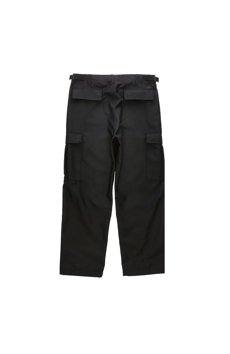 vowels Wool Blend Cargo Pant, Alternate, color, Black
