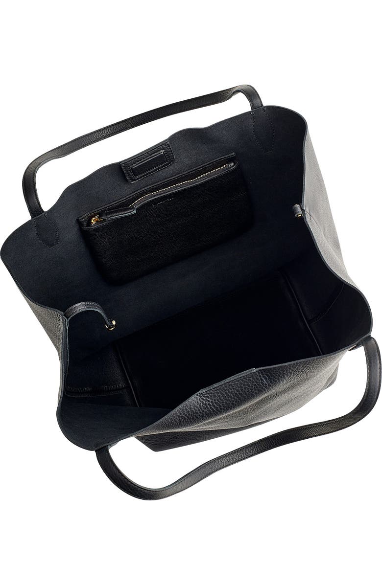 Madewell Oversize Shopper Tote in Soft Grain Leather, Alternate, color,