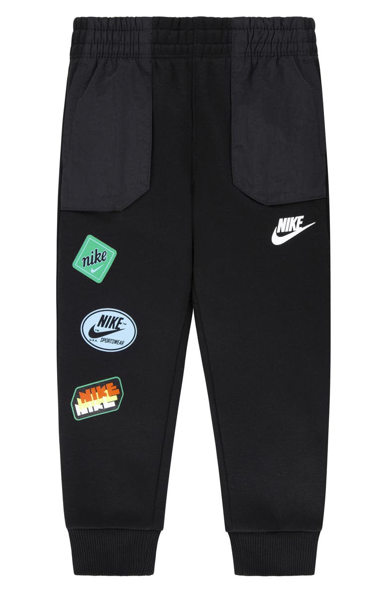 Nike Kids' Sportswear Fleece Joggers, Main, color, Black