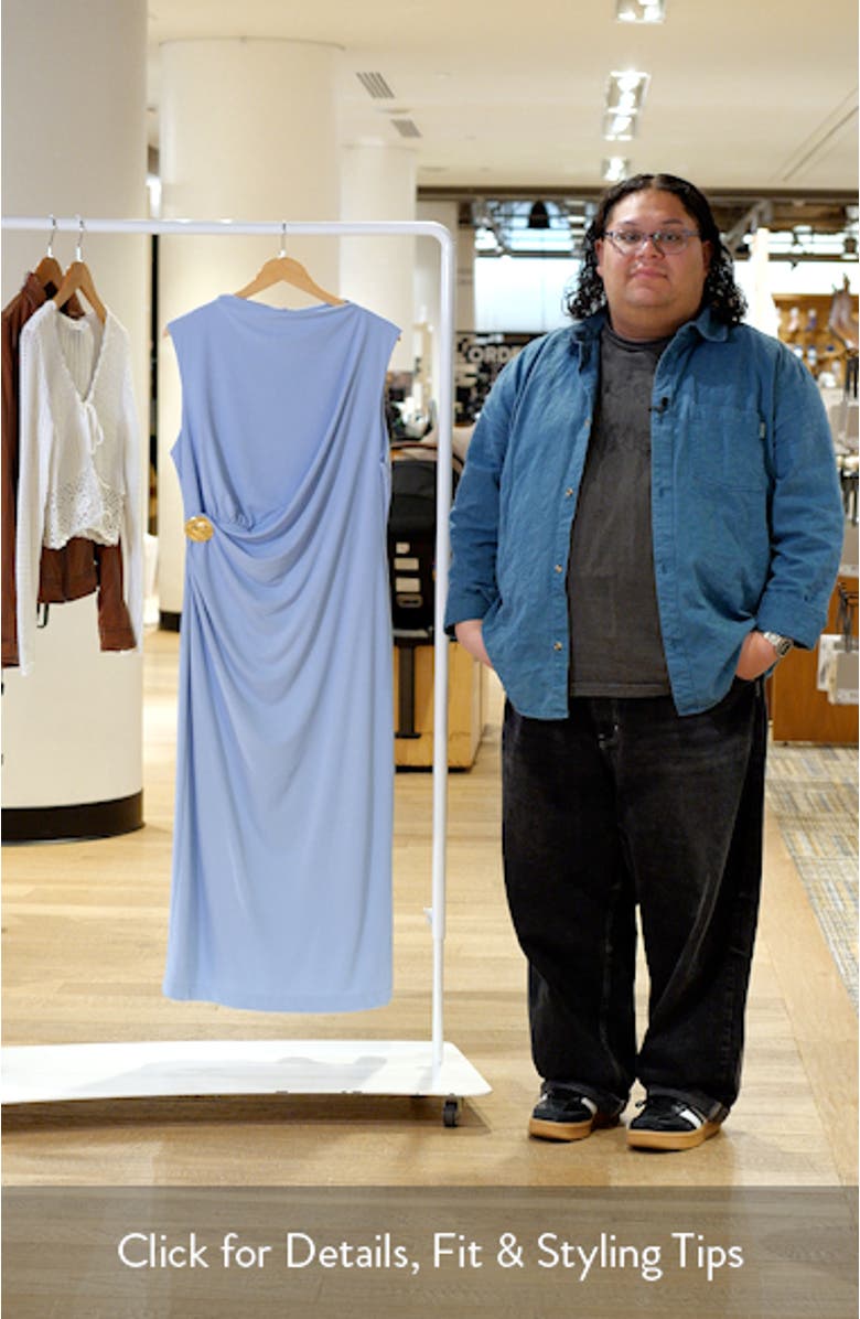 Livia Sleeveless Sheath Dress, sales video thumbnail