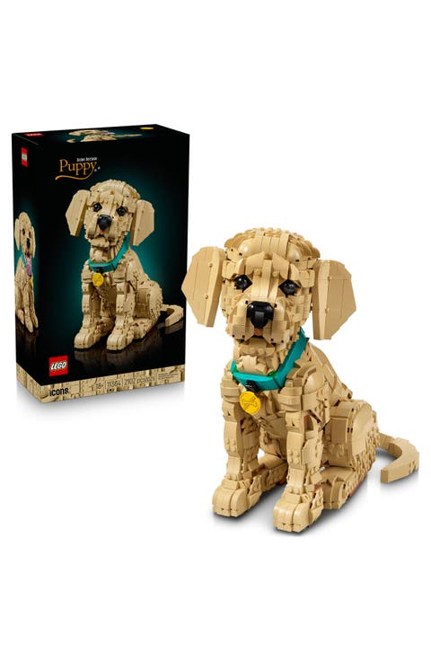 Golden Retriever Puppy Building Set