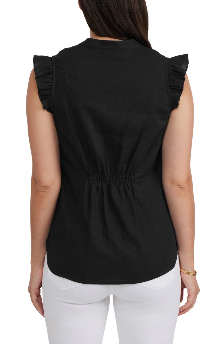 Ellen Tracy Flutter Sleeve Top, Alternate, color,