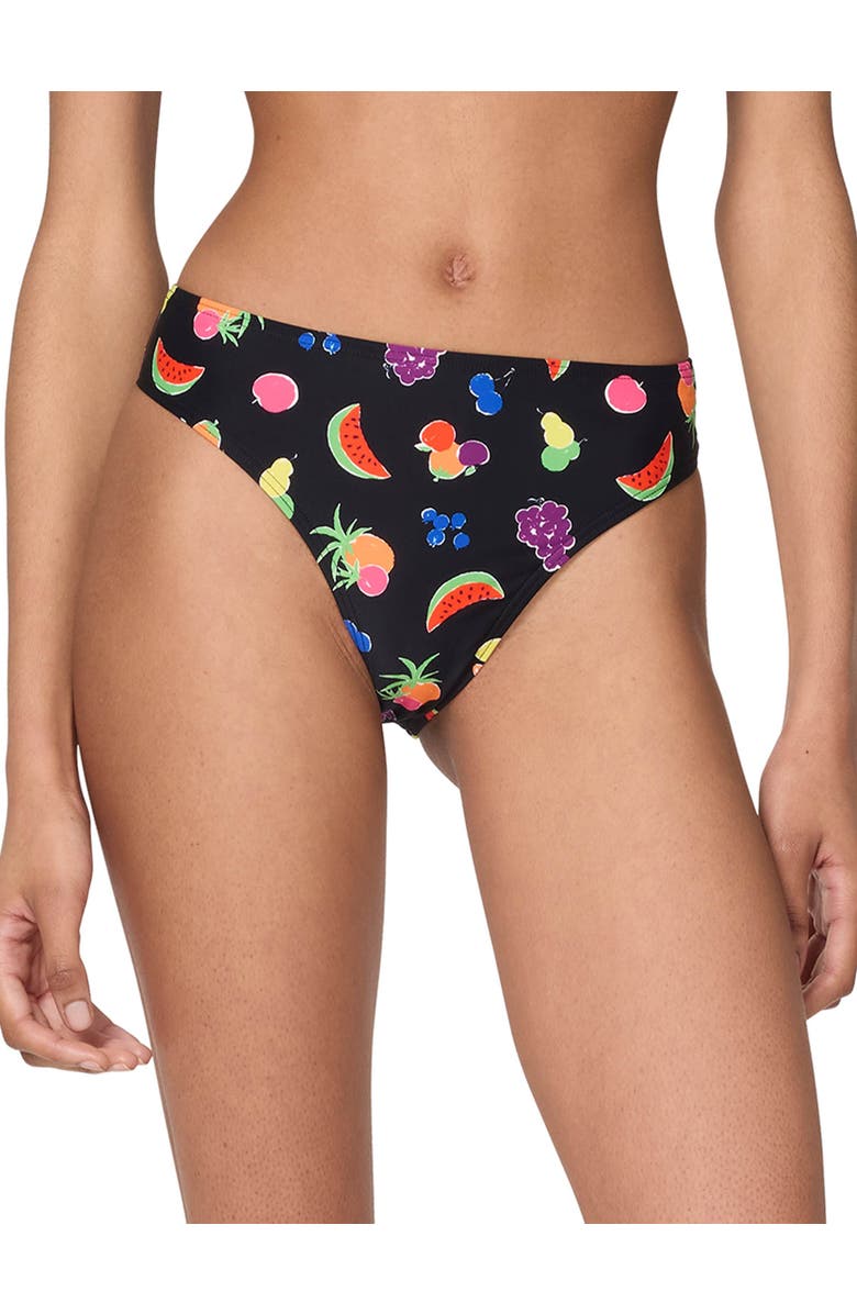 Kate Spade New York Summer High Cut Bikini Bottom, Main, color, 