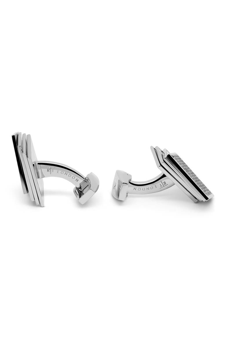 Playing Cards Cuff Links, Alternate, color, SILVER
