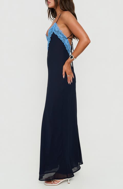 Call My Lover Lace Slip Maxi Dress