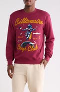 Billionaire Boys Club BB Jet Set Embroidered Graphic Sweatshirt