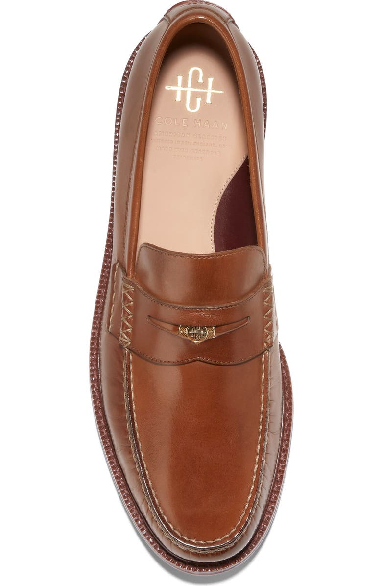 Cole Haan American Classics Pinch Penny Loafer, Alternate, color, Ch British Tan/ Ch Scotch