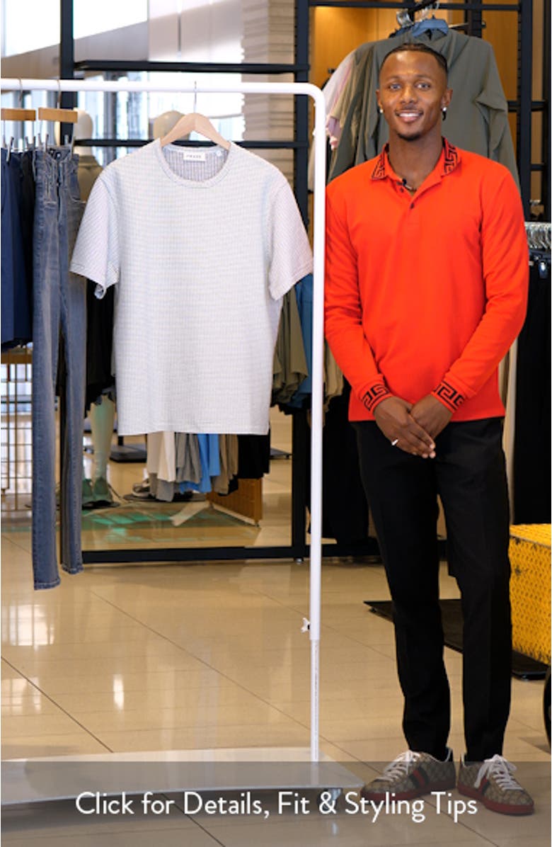 Jacquard Stripe T-Shirt, sales video thumbnail